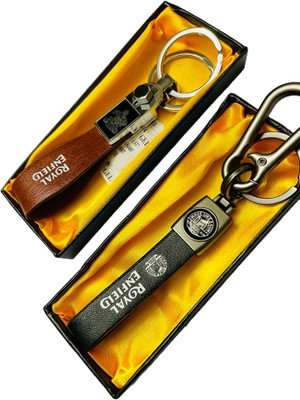 GKM Attractive Bullet 350 classic metal hook combo keychain for bikes Key Chain