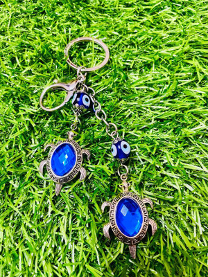 GKM Najar Battu Turtle Evi eye metal heavy keychain Key Chain