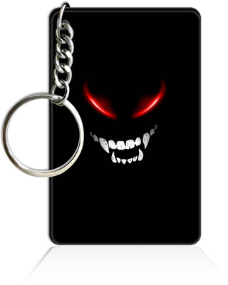 Party Gift Printed Wooden Rectangle Hero key ring Keychain PGRQ255KY (59) Key Chain