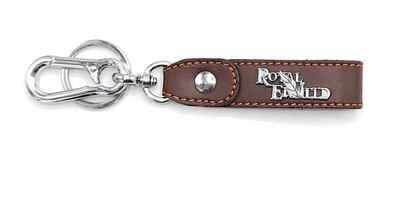 Jdp Novelty Leather Metal Hook Keychain for Bike. Leather Strap Hook Bike Key Chain