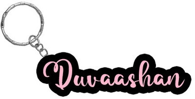 SY Gifts BPK Duvaashan Name Keychain Key Chain