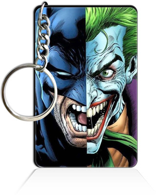Party Gift Printed Wooden Rectangle Hero key ring Keychain PGRQ255KY (193) Key Chain