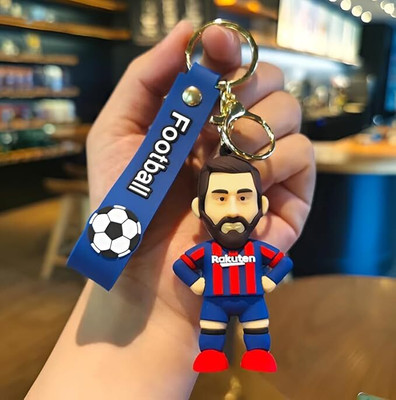 GKM Lionel Messy Attractive 3D pvc keychain for football lovers Key Chain