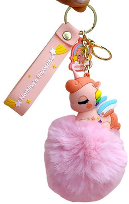 Tera13 Unicorn Keychain For Girls, Keychain For Backpack, Bike Car Keyring & Key Chain