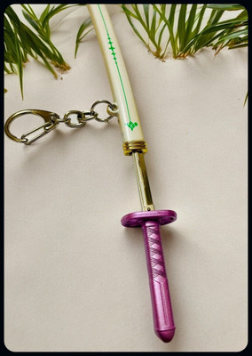 gtrp UNSHARPED Metal KATANA Keychain with cover - Multicolor Code65-A Key Chain