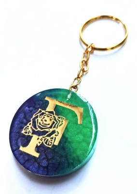 IG Crafter Resin F Alphabetic Key Chain