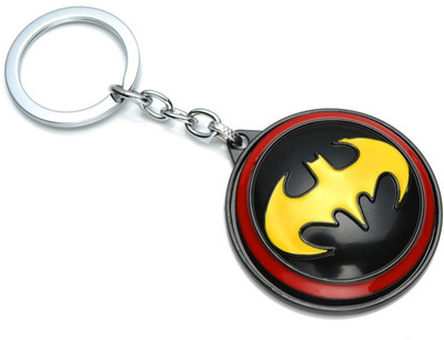 VSS DC Universe Superhero Batman 360 Degree Rotating Metal Keychain Key Chain