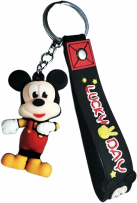 DyanrajPrinters Minnie Mouse 3d Keychain| Strap Charm & Hook | Cartoon Model Toy Kids Gift Key Chain