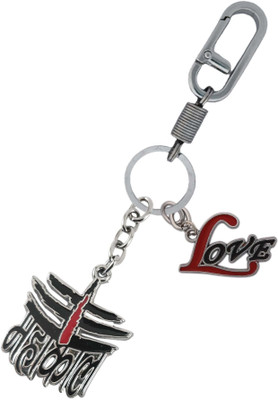 HANDSOME ISK High Quality Lord Shiv Shankar Mahakal With Love along With Locking Lock Key Chain