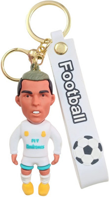 PEARLISH Ronaldo 3D Keychain Key Chain
