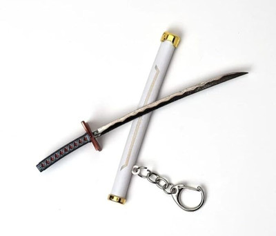 Orelius Fire ™ Samurai Katana Metal KeychainSword | Ideal Gifts Key Chain Key Chain
