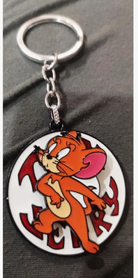 Jainjon Cartoon Character Rotating Keychain Key Chain