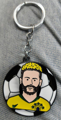 mik MESSI FOOTBALL PLYR 360* ROTATE PREMIUM METAL Key Chain