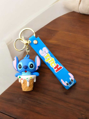 YuNiesto Appealing & Lightweight 3D Rubber Keyring Key Chain