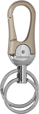 Techpro Omuda Premium Hook Locking Heavy Metal key ring for Bikes,Cars M- 8015 Key Chain