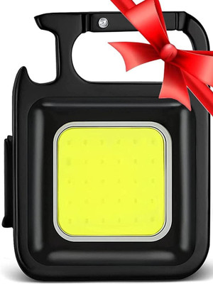 Mavin Portable LED flash light keychain with USB charging | Rechargeable COB Light || Key Chain