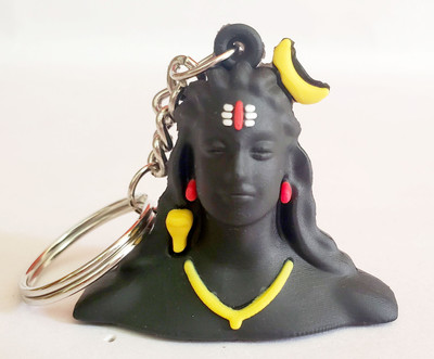 ShopTalk High quality Adi yogi rubber Key Chain