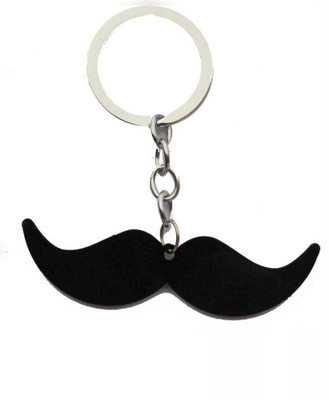 true traders Bajirao mustache(mooch) keychain Key Chain(Black)