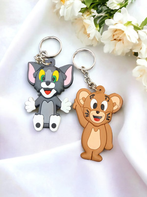 konst Handmade PVC Keychain – Pair of Tom & Jerry Key Chain