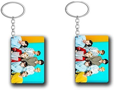 Convay C8 BTS Army Logo Rectangle Shape KeyChain SET 2 Key Chain