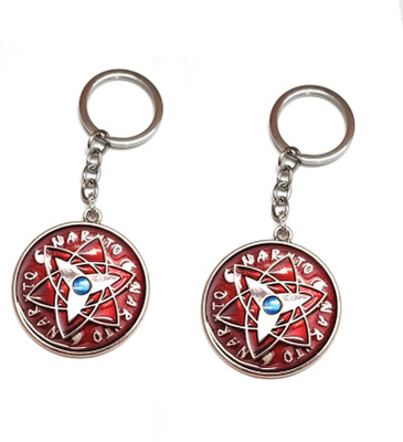 JAINSON MARTIN Combo Of Anime Character Naruto Rotating Keychain Key Chain