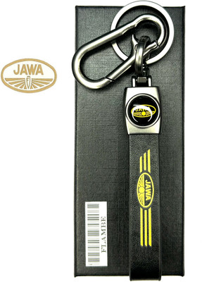 FLAMBE JAWA Bike Logo Belt Keychain Key Chain