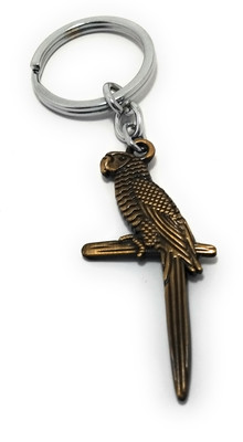 High Choice Parrot Shape Bird Metal Key Chain