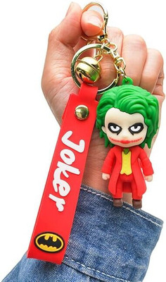 BBG NEW_Joker Keychain with Loop and Hook Key Chain Bag/Hanging Keyring (Type 2) Key Chain