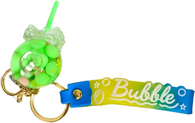 Nivu Water Glitter Keychain with Bubble Strap Key Chain