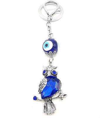 gtrp key Chain-Owl Design Blue Evil Eye Key Chain Key Chain