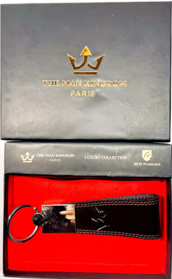 THE MAN KINGDOM PARIS Leather Key Chain