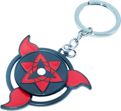 Techpro Anti-Rust Naruto Revolving Metallic Action Figure Keyring Key Chain
