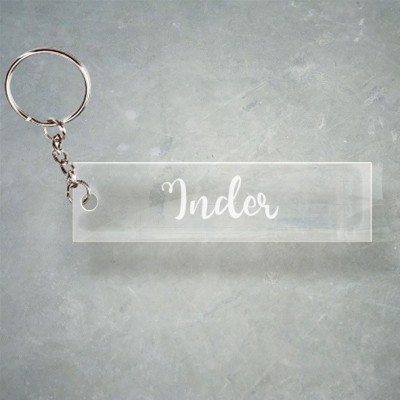 SY Gifts Inder T Name Keychain O1 260 Key Chain