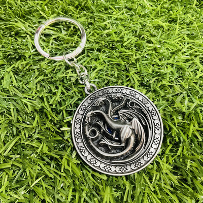 Skycart Rotating Dragon Game Of Thrones Keychain,837382 Key Chain
