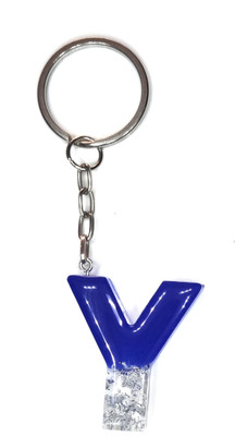Swasti RESIN BLUE KEYCHAIN-Y Key Chain