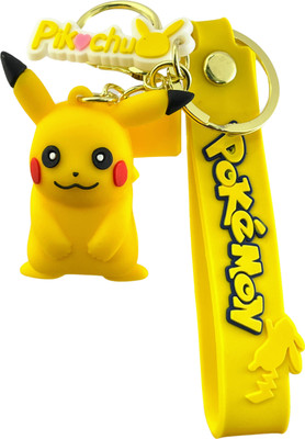 Kraft Crate Pikachu inspired 3D Rubber Keychain | Pokemon-Anime Gifts and Collectibles | Key Chain