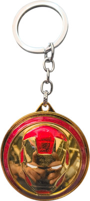 mik IRON MAN MASK SPINNER PREMIU METAL Key Chain