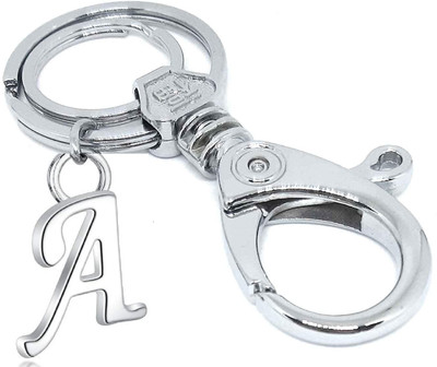 Mundkar Alphabet Keychain Ring Hook. Key Chain