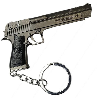 gtrp PUBG Gun Colt's TROOPER Revolver Metal Key Ring with Cover02 Key Chain