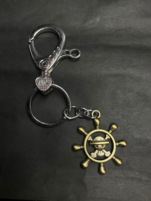 Skycart One Piece Luffy Ace Sabo Straw Hat Skull Keychain Key Ring Key Chain