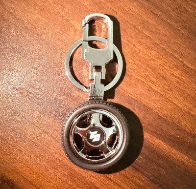 SRG Premium High-quality Suzuki Tyre Keychain Key Chain