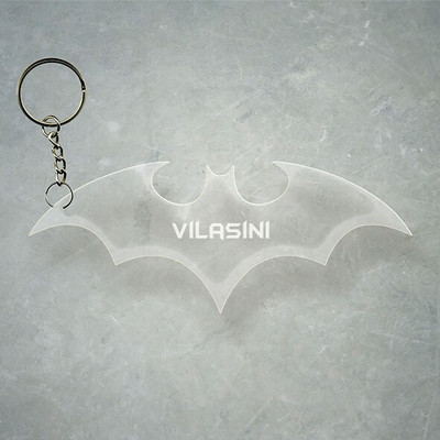 SY Gifts Batman Logo Desigh With Vilasini Name Key Chain