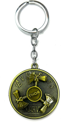 Royal galaxy New Marvel Thor Axe Kulhadi Rotating Keychain Key Chain