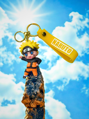 K S ENTERPRISES Naruto Character Keychain 7 cm Length Key Chain