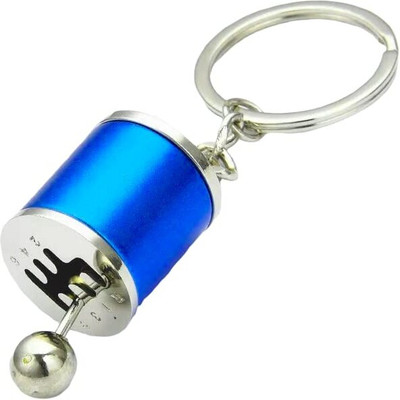 gtrp Gear Transmission Fidget Keychain Creative Auto Part Model Six-Speed 53 Key Chain