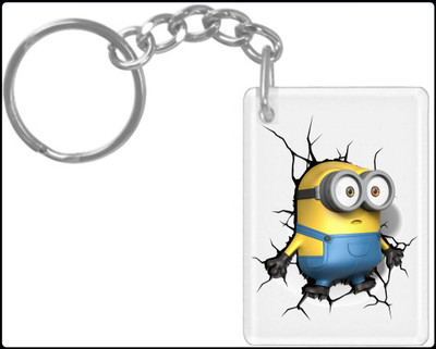 hamsa print world Keychain HPW2778 K1031 Key Chain