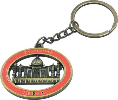 Key Era India Taj Mahal Oval Shape Key Chain