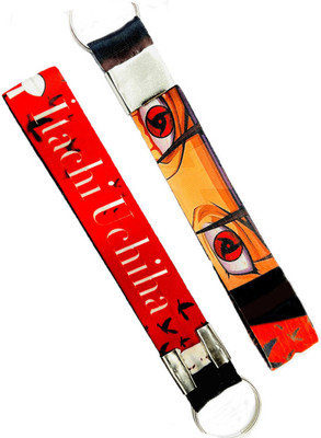 TheInkPalette Itachi Uchiha Double-Sided Printed Keychain for Anime Fans for Bag Bike Car Key Chain