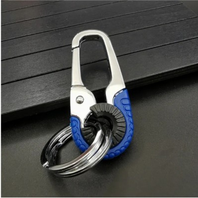 Jdp Novelty Stylish Hook Locking Metal Carabiner Double Ring Hook Metal Key Chain. Key Chain