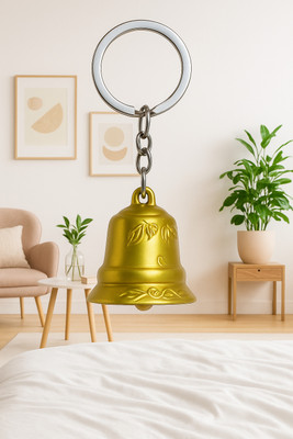 Wonderwhimzy Tibetan Bell Keychain Temple Bell Keychain Metal Guardian bell Key Chain New Key Chain